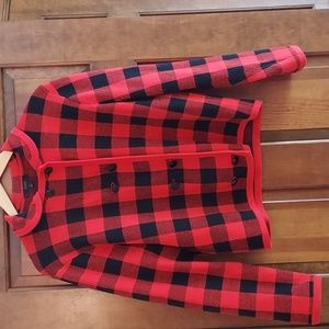 J Crew double-breasted cardigan size L